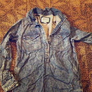 Denim Shirt Dress